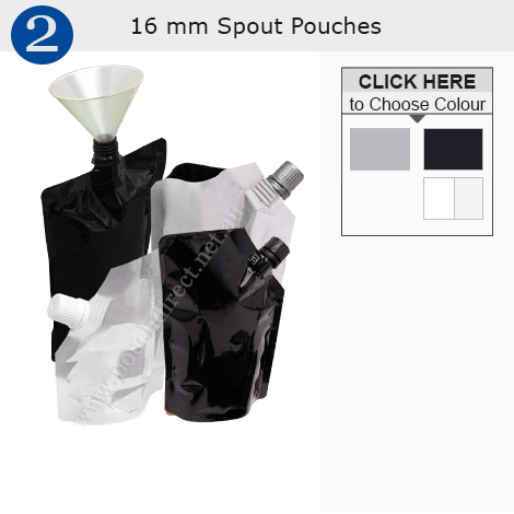 16 mm Spout Pouches 16 mm Spout Pouches