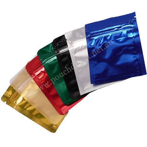 Three Side Seal Pouches With Zipper Three Side Seal Pouches With Zipper