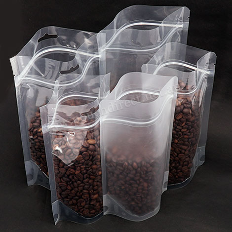Both Side Transparent Stand Up Pouches Both Side Transparent Stand Up Pouches