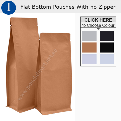 Flat Bottom Pouch No Zipper Flat Bottom Pouch No Zipper