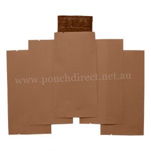 Brown Kraft Paper Energy Bar / Chocolate Bar Packaging