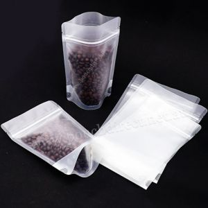 Frosted Stand Up Pouches with Zipper