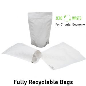 Recyclable Stand Up Pouches Regular Size