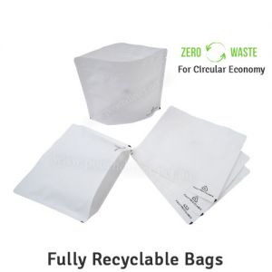 Recyclable Stand Up Pouches With Valve Wider Width Size