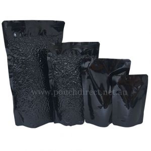 Shiny Black Vacuum Bags