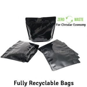 Recyclable Stand Up Pouches Wider Width Size