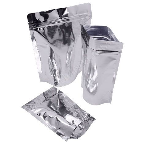 Stand up aluminum foil outlet bag