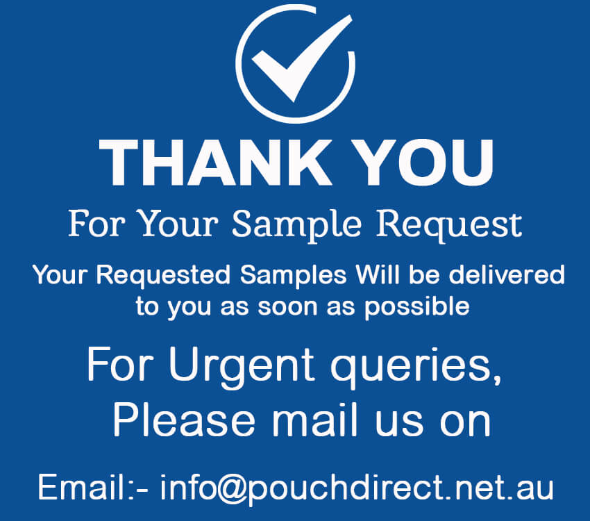 Pouch Makers Sample Thank You
